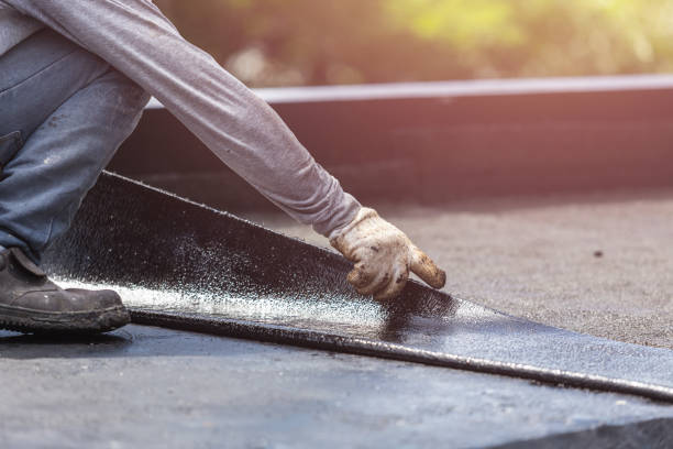 Professional Basement Waterproofing technician working in Mount Orab, OH
